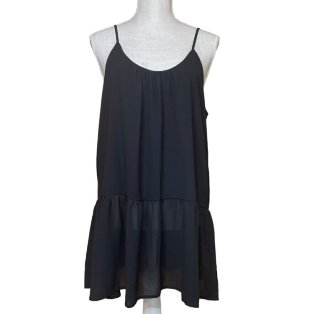 NINEXIS Peplum Hem Cami Top, Size XL - NWT